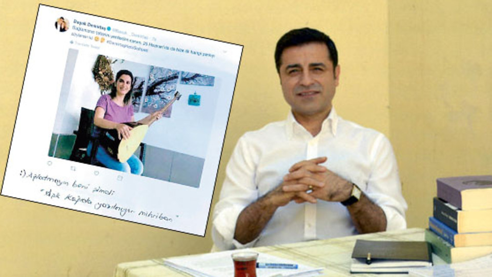 Demirtaş'tan Twitter sohbeti