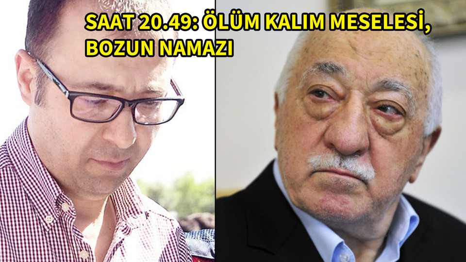 15 Temmuz gecesi FETÖ elebaşına hain mesaj
