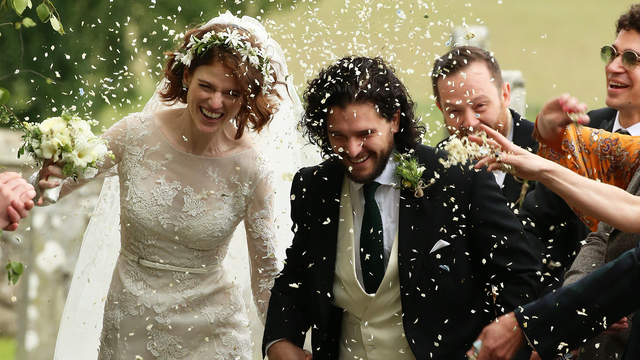 Game of Thrones aşıkları evlendi!
