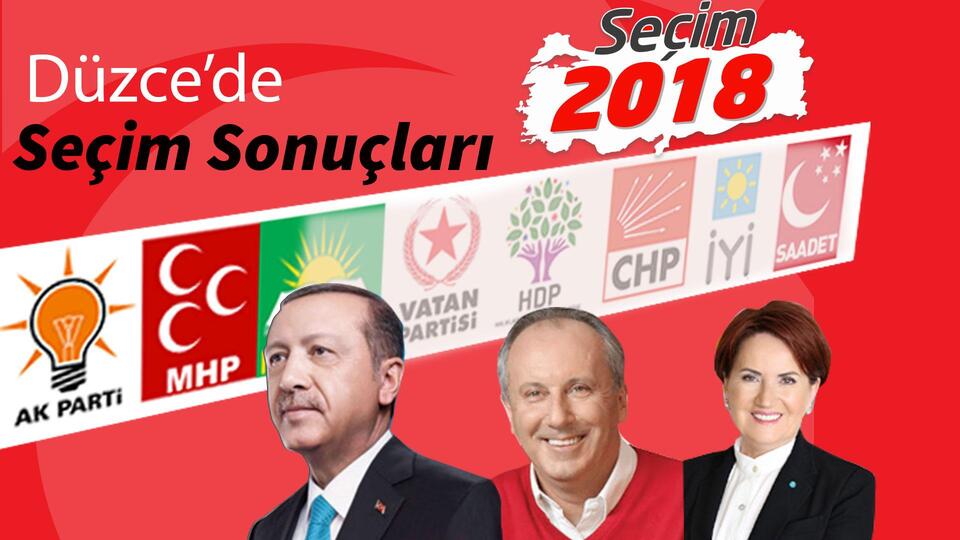 Düzce seçim sonuçları 2018
