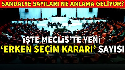 1999'dan sonra ilk kez 5 parti Meclis'te