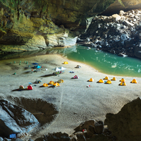 İşte dünyanın en ilginç yer altı plajı