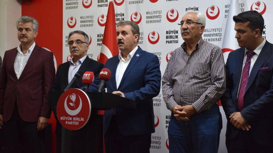 BBP lideri Destici Meclis'te