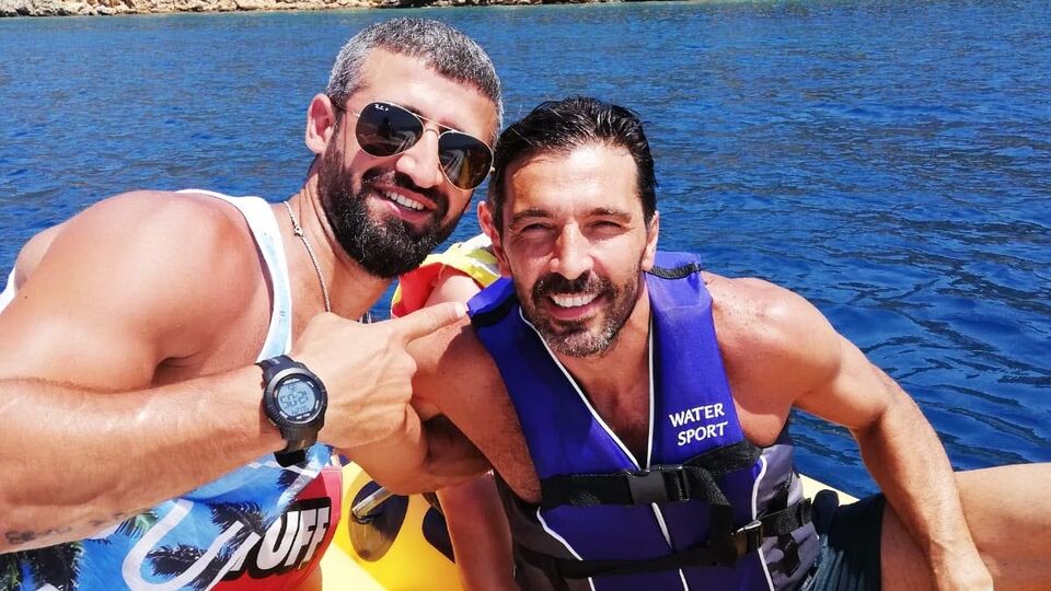 Buffon, Bodrum'a geldi!