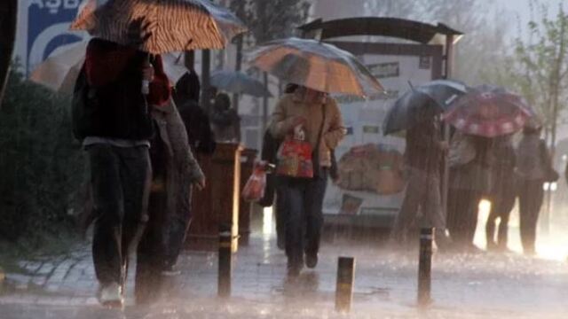 Bursa'ya sağanak yağış uyarısı