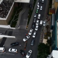 İstanbul'da acayip gün! Trafik değil, AVM girişi...