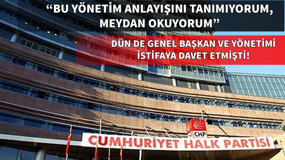 CHP'li vekil Genel Merkez önünde oturma eylemi başlatıyor