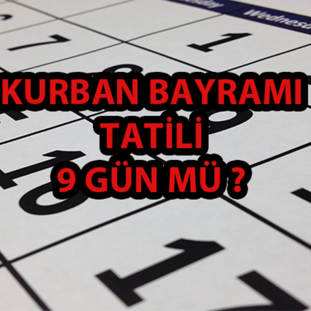 Kurban bayramı ne zaman? 2018