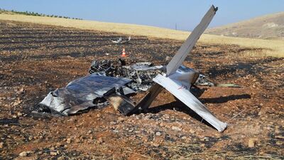 Adıyaman'da eğitim uçağı düştü!