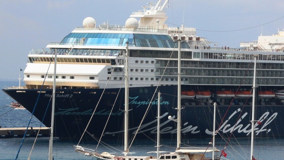 Bodrum'a denizden turist yağdı