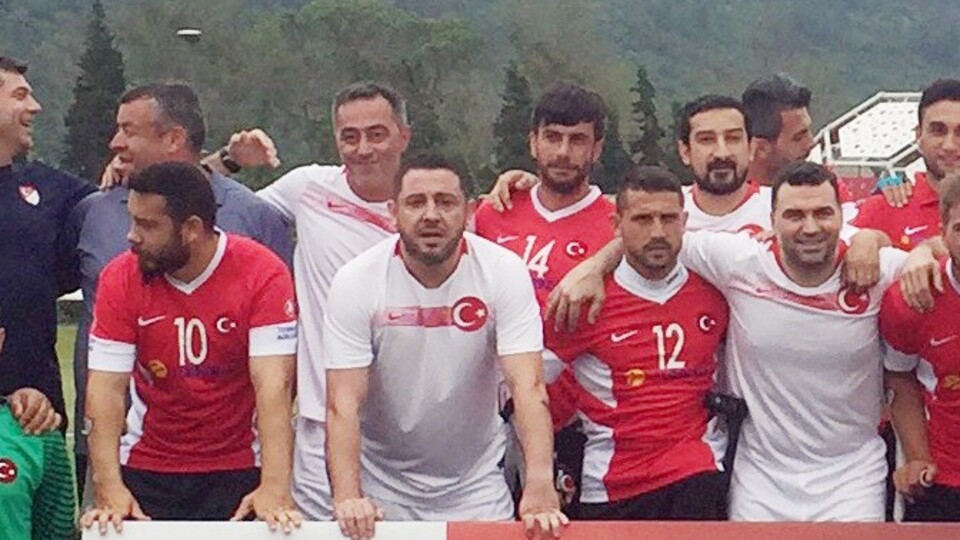 Ampute Milli Takımı, 'Efsaneler Karması' ile maç yaptı