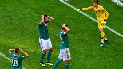 Güney Kore'ye yenilen son şampiyon Almanya, 2018 Dünya Kupası'na gruplarda veda etti