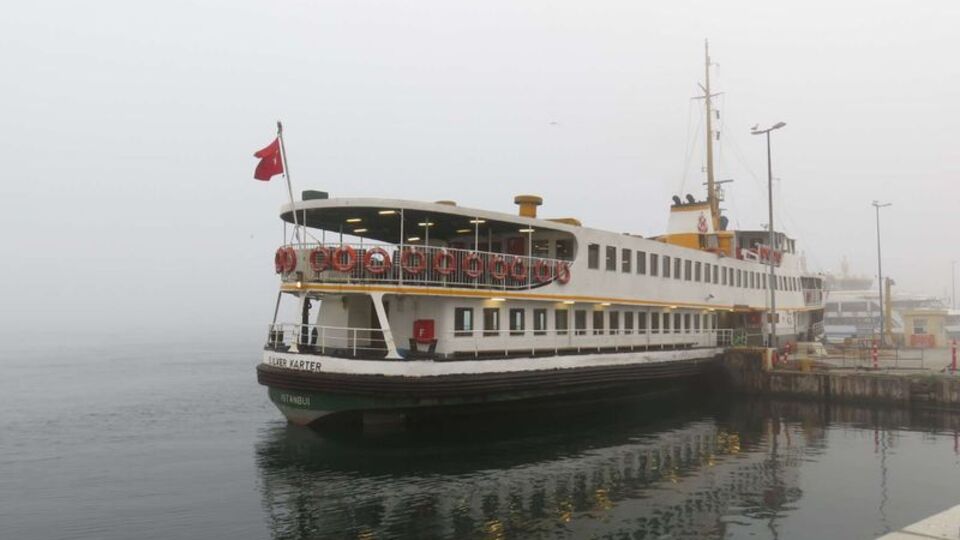 Şehir Hatları seferleri iptal edildi
