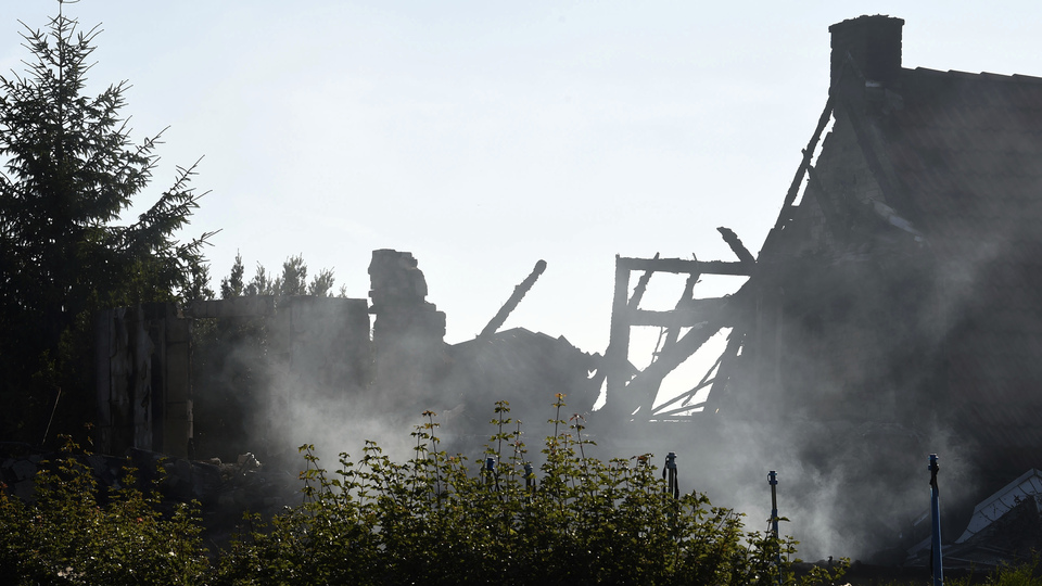 Almanya'da patlama: Ölüler var!