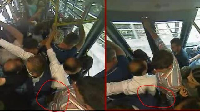 Belediye otobüslerinin "kumbarası" suçüstü yakalandı