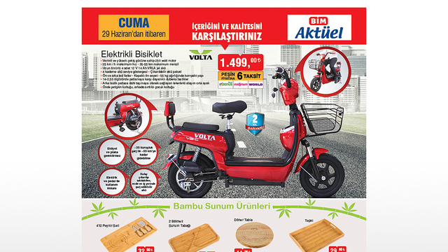 BİM 29 Haziran 2018 Aktüel ürünler kataloğu!