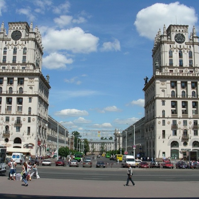 İşte Belarus'un başkenti Minsk