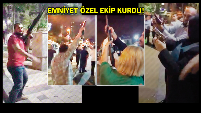 Seçim gecesi havaya ateş açanlara sıkı takip!