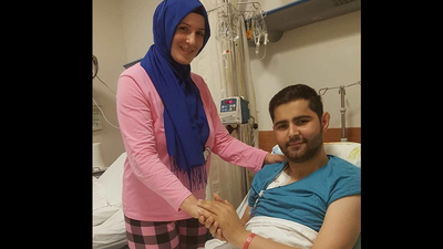 Kardeşine böbreğini verdi!