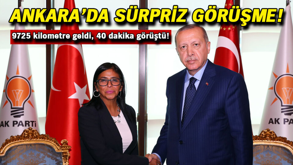 Ankara'da sürpriz görüşme!