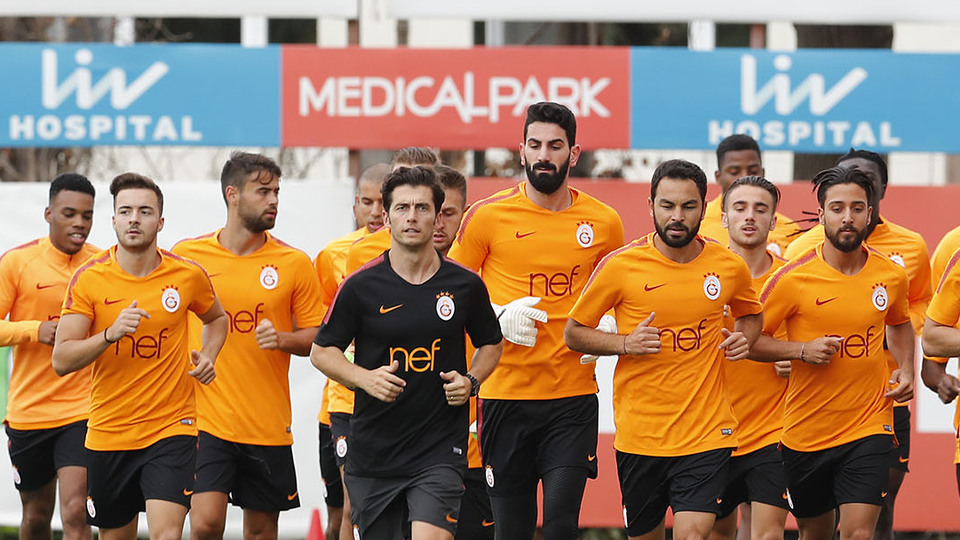 Galatasaray hazırlıklarını sürdürdü