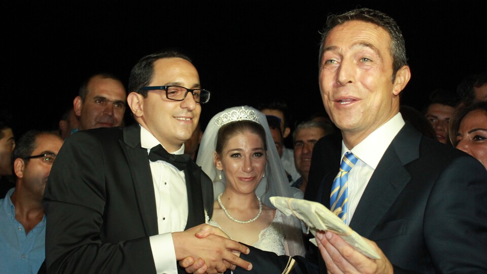 Ali Koç, nikah şahidi oldu
