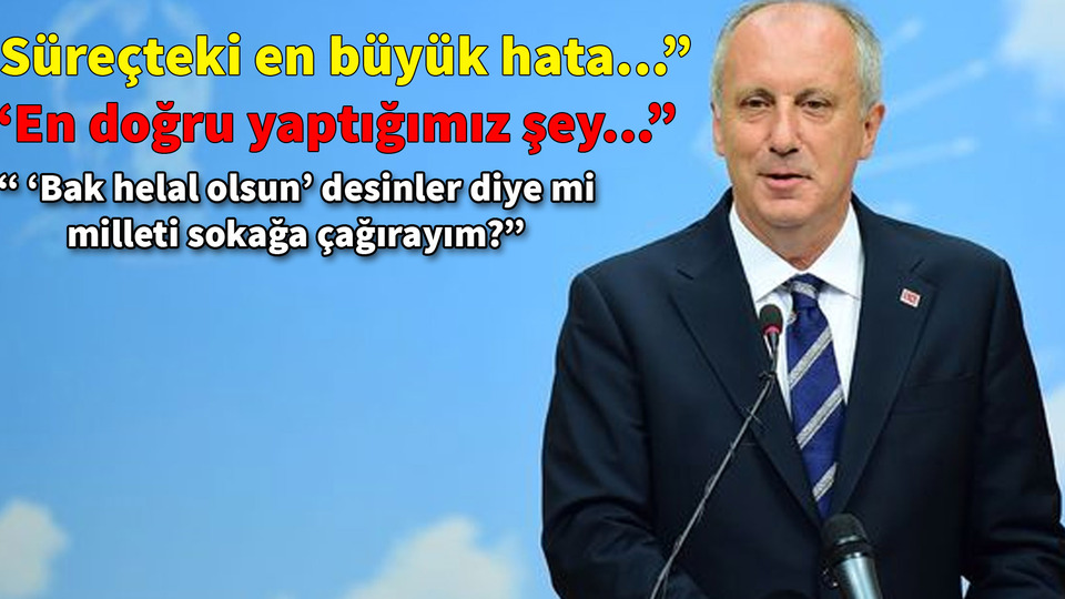 "Yeniden cumhurbaşkanı adayıyım"