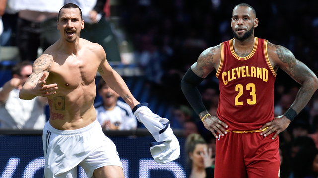 Zlatan'dan LeBron James'e mesaj!