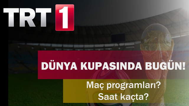 2018 Dünya kupasında bugünün maçları!
