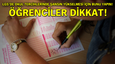 Öğrenciler dikkat!