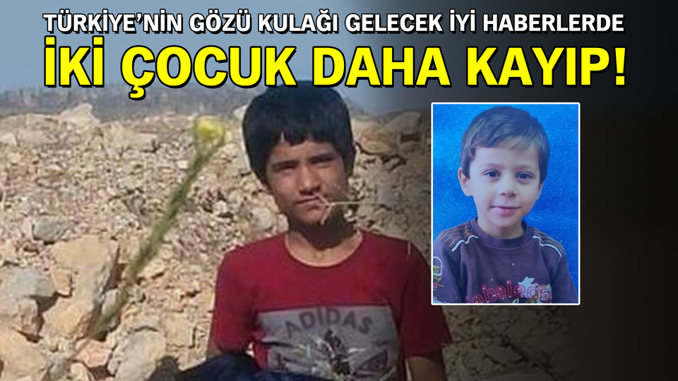 Üç çocuk daha kayıp!