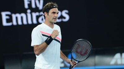 Wimbledon'da Federer 2. tura çıktı