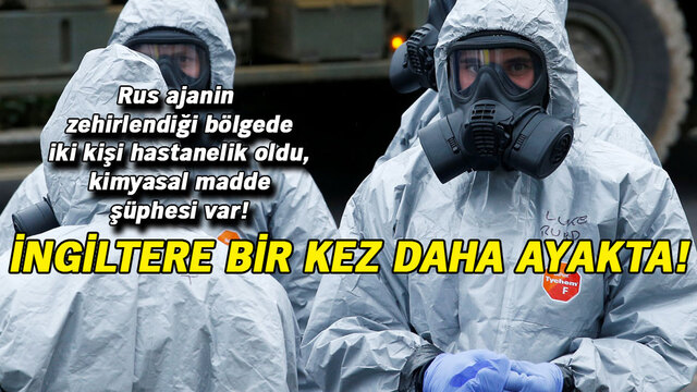 İngiltere'de kimyasal madde alarmı! 2 kişi hastaneye kaldırıldı...