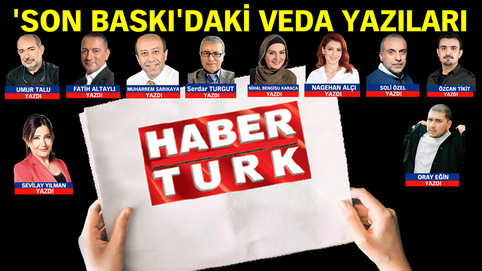 'Son baskı'daki veda yazıları