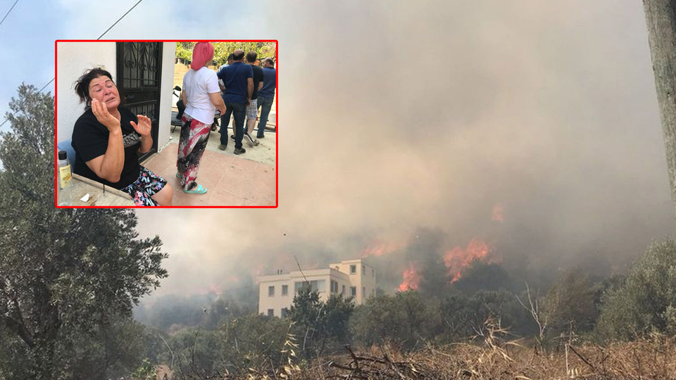 Bodrum'da büyük yangın!