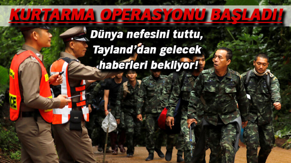 Tayland'daki kurtarma operasyonundan peş peşe sevindirici haberler!
