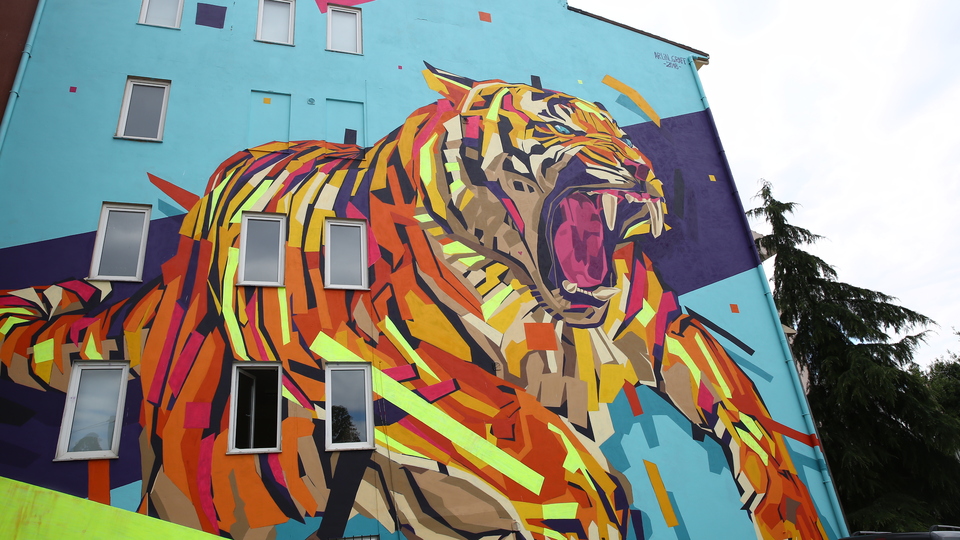 Kadıköy sokakları Mural'la renklendi