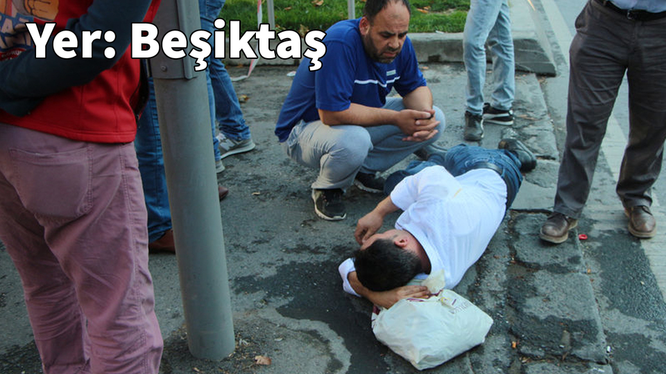 Otobüse yetişmeye çalışırken hayatının şokunu yaşadı!