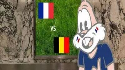 Fransa-Belçika maçı metro istasyonlarında başladı!