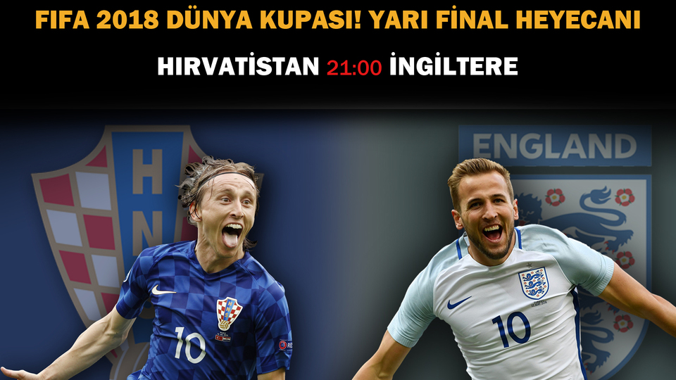 Dünya kupasında yarı final heyecanı!