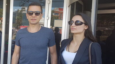 Eski milli futbolcunun eşi hakim karşısında!