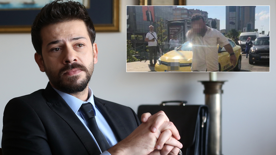 O taksiciden açıklama geldi