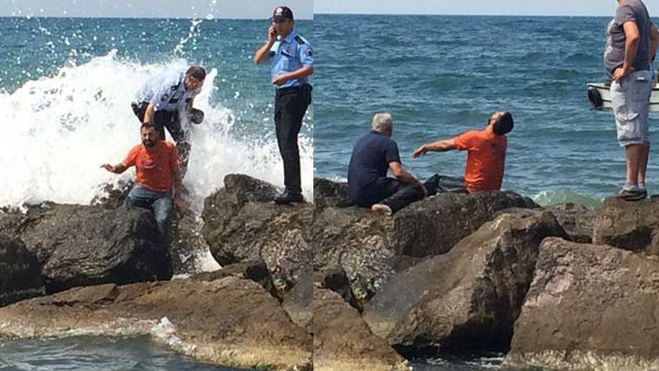 Duyar duymaz koştu! Elinden sadece haykırmak geldi...