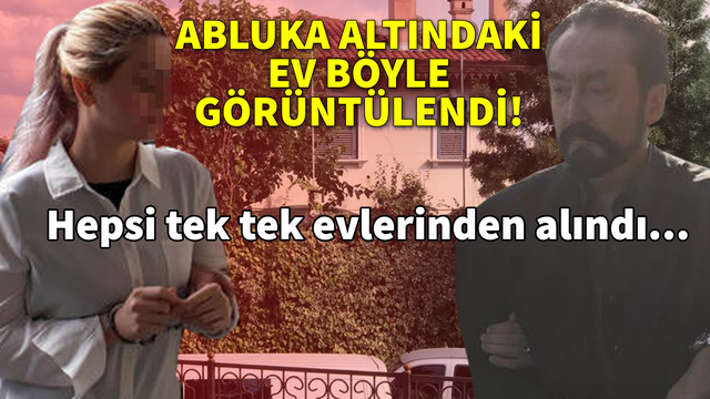 Adnan Oktar suç örgütüne yönelik operasyondan kareler