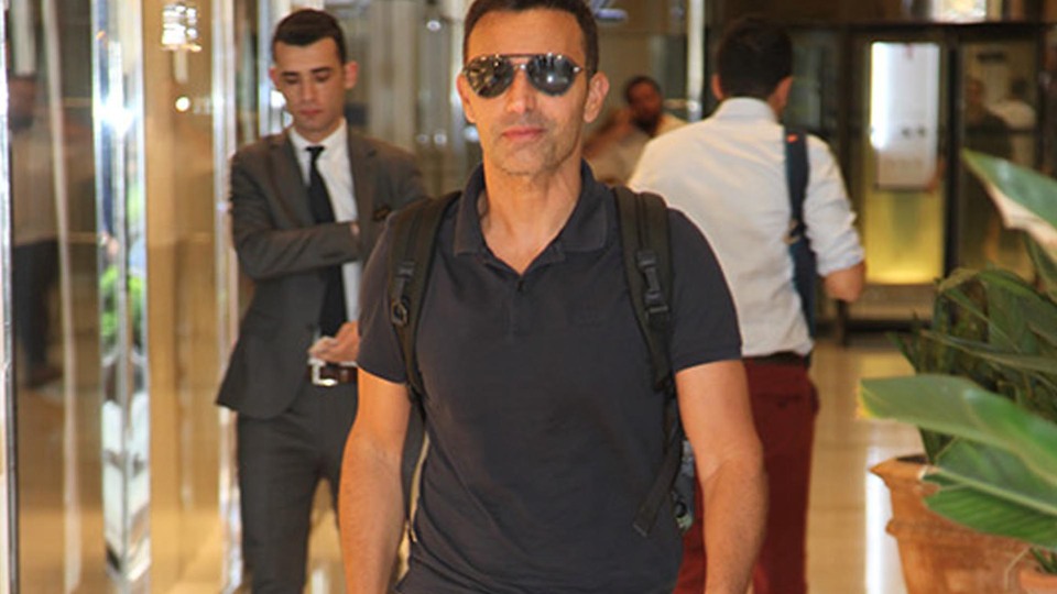 Mustafa Sandal'ın keyfi yerinde