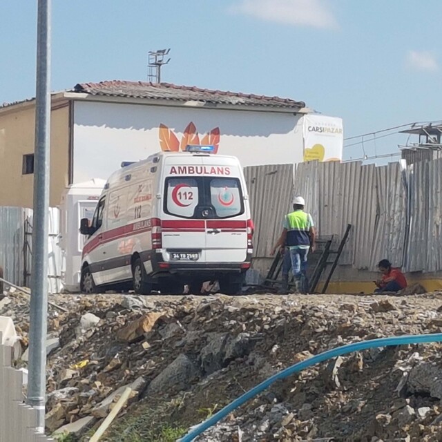 Metro inşaatında feci kaza: 1 işçi öldü