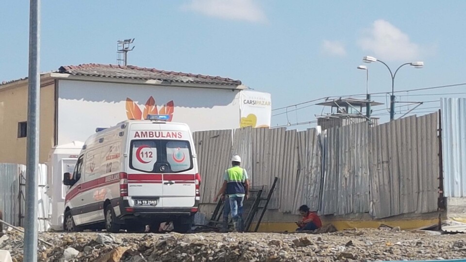Metro inşaatında feci kaza: 1 işçi öldü