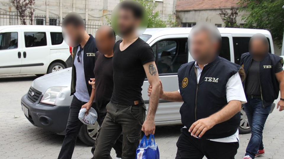 Terör örgütü DEAŞ'tan gözaltına alınan 7 Iraklı adliyeye sevk edildi