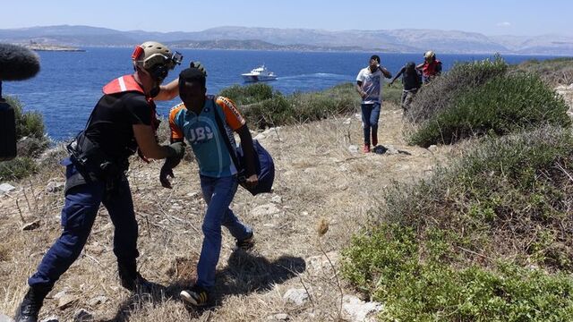 Çeşme'de mahsur kalanlar böyle kurtarıldı!