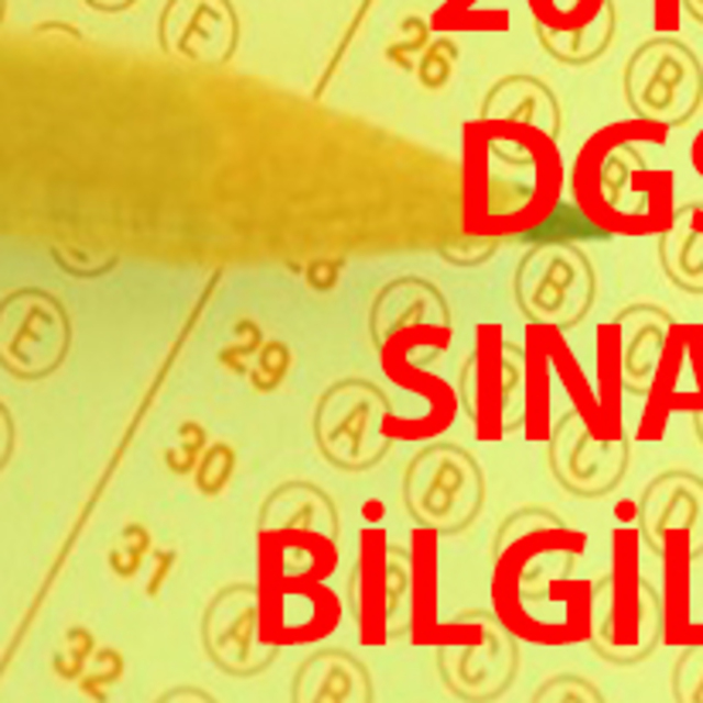 DGS sınav yeri sorgulama